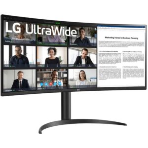 LG 34WR55QK-B, LED-Monitor - 34WR55QK-B.AEU technikbar