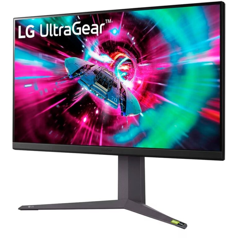 LG UltraGear 32GR93U-B, Gaming-Monitor - 32GR93U-B.AEU technikbar