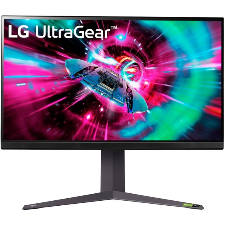 LG UltraGear 32GR93U-B, Gaming-Monitor - 32GR93U-B.AEU technikbar