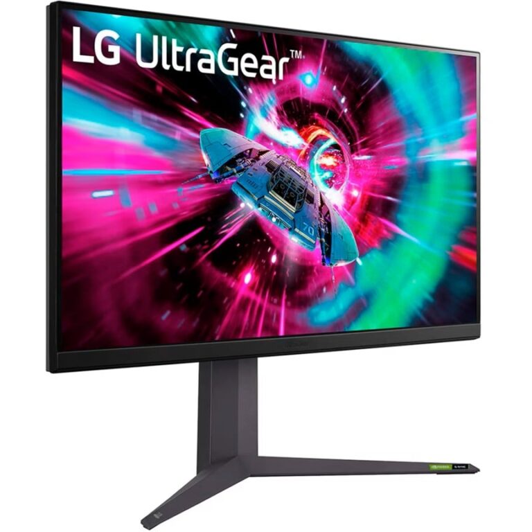 LG UltraGear 32GR93U-B, Gaming-Monitor - 32GR93U-B.AEU technikbar