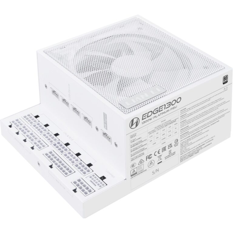Lian Li EDGE EG1300 1300W White, PC-Netzteil