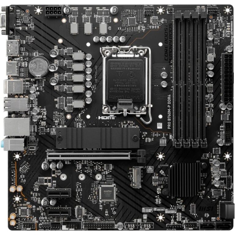 MSI B760M-P DDR4, Mainboard - 7E02-001R technikbar