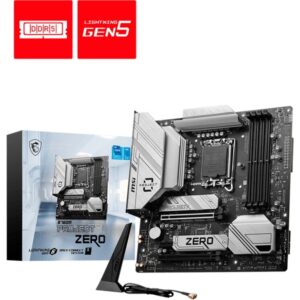 MSI B760M PROJECT ZERO, Mainboard - 7E14-001R technikbar