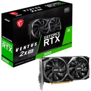 MSI GeForce RTX 3050 Ventus 2X XS WHITE 8G OC, Grafikkarte - V809-4299R technikbar