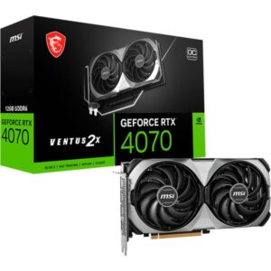 MSI GeForce RTX 4060 Ti VENTUS 2X BLACK E1 OC, Grafikkarte - V512-001R technikbar