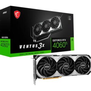 MSI GeForce RTX 4060 Ti VENTUS 3X E 8G OC, Grafikkarte - V515-065R technikbar