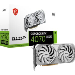 MSI GeForce RTX 4070 SUPER 12G VENTUS 2X WHITE OC, Grafikkarte - V513-642R technikbar