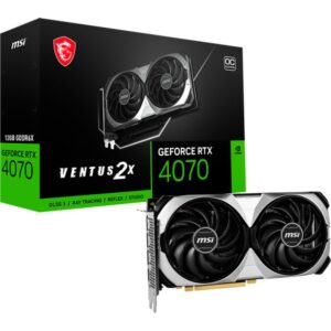 MSI GeForce RTX 4070 VENTUS 2X E OC, Grafikkarte - V513-432R technikbar