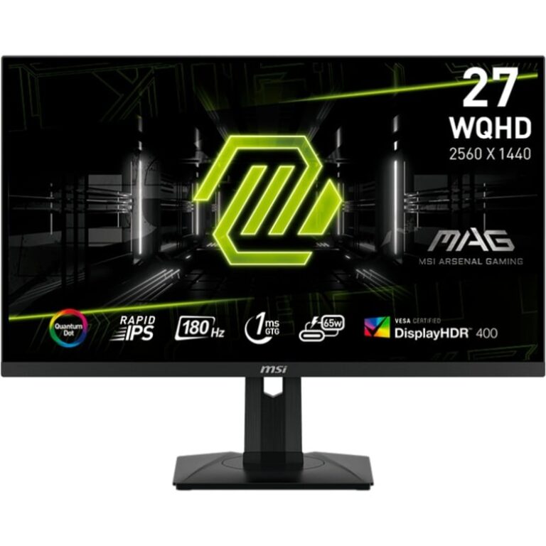 MSI MAG 274QRFDE QD E2, Gaming-Monitor - 9S6-3CC29H-223 technikbar