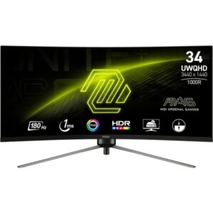 MSI MAG 345CQRDE, Gaming-Monitor - 9S6-3DD14H-003 technikbar