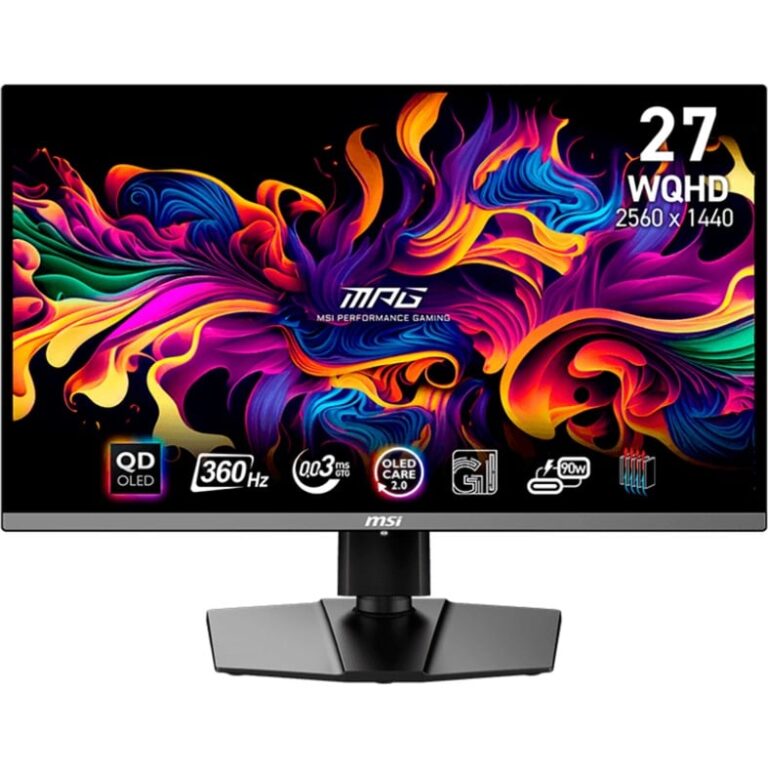 MSI MPG 271QRXDE QD-OLED, Gaming-Monitor - 9S6-3CD79A-006 technikbar