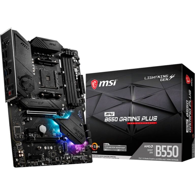 MSI MPG B550 GAMING PLUS, Mainboard - 7C56-003R technikbar
