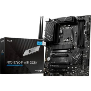 MSI PRO B760-P WIFI DDR4, Mainboard - 7D98-001R technikbar