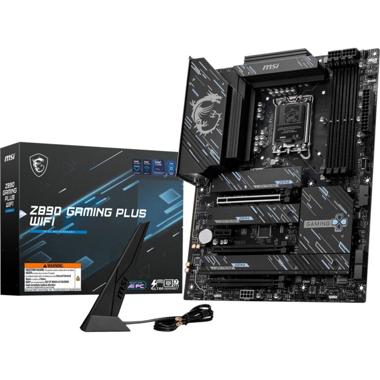 MSI Z890 GAMING PLUS WIFI, Mainboard - 7E34-002R technikbar