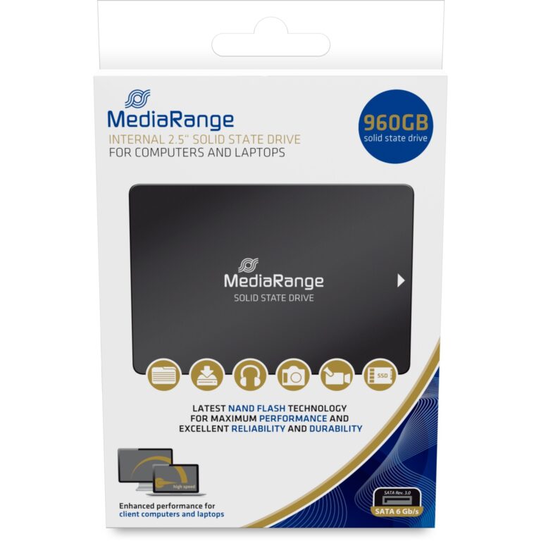 MediaRange MR1004 960 GB, SSD technikbar