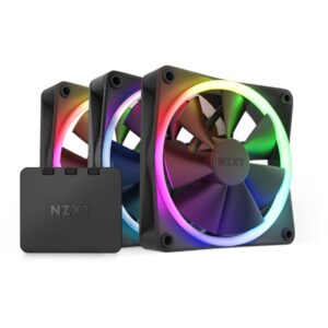 Nzxt F120 RGB-Dreierpack 120x120x26, Gehäuselüfter - RF-R12TF-B1 technikbar