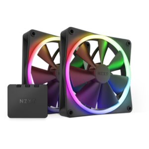 Nzxt F140 RGB Twin Pack 140x140x26, Gehäuselüfter - RF-R14DF-B1 technikbar