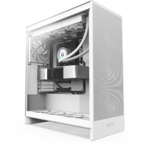 Nzxt H7 Flow ( 2024 )  , Tower-Gehäuse - CM-H72FW-01 technikbar