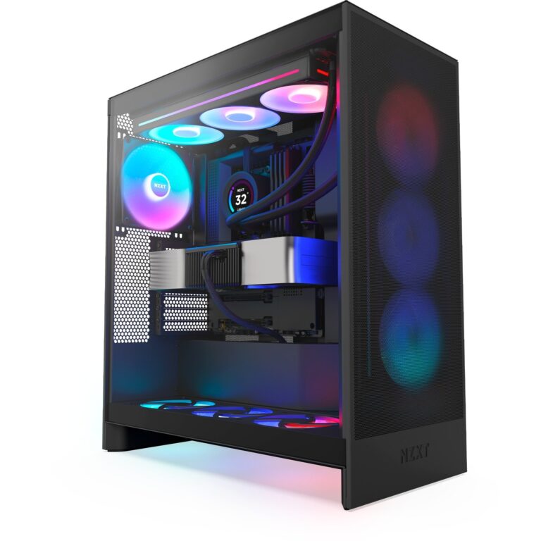 Nzxt H7 Flow RGB ( 2024 )  , Tower-Gehäuse - CM-H72FB-R1 technikbar