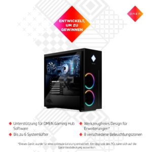 OMEN 40L Desktop GT21-1015ng, Gaming-PC - A14Q4EA#ABD technikbar