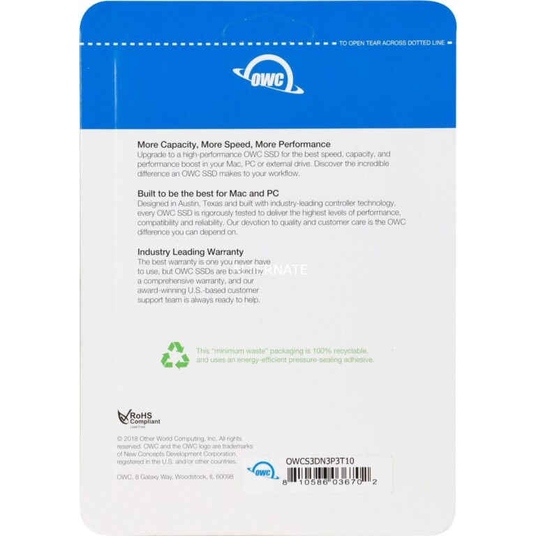 OWC Aura Pro 3 1 TB, SSD - OWCS3DN3P3T10 technikbar