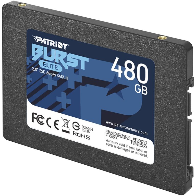 Patriot Burst Elite 480 GB, SSD - PBE480GS25SSDR technikbar
