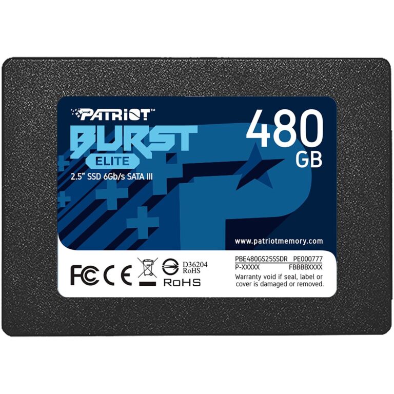 Patriot Burst Elite 480 GB, SSD - PBE480GS25SSDR technikbar