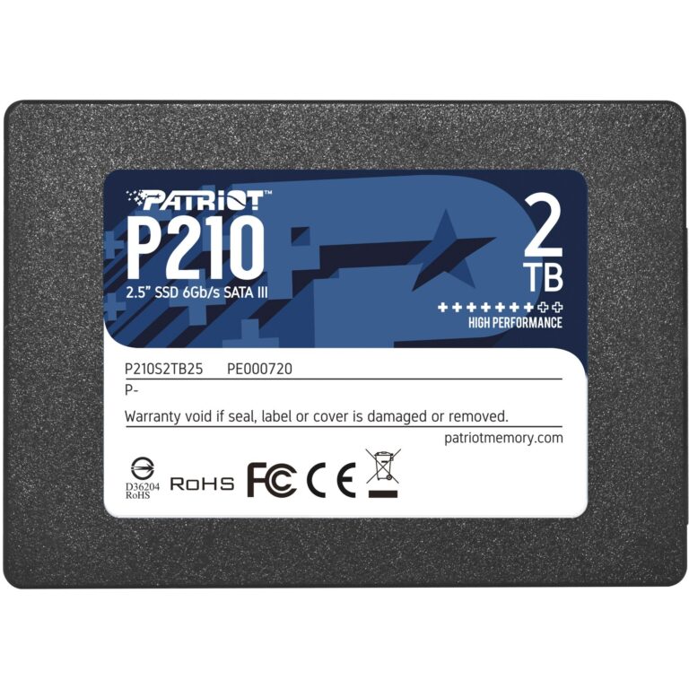 Patriot P210 2 TB, SSD - P210S2TB25 technikbar