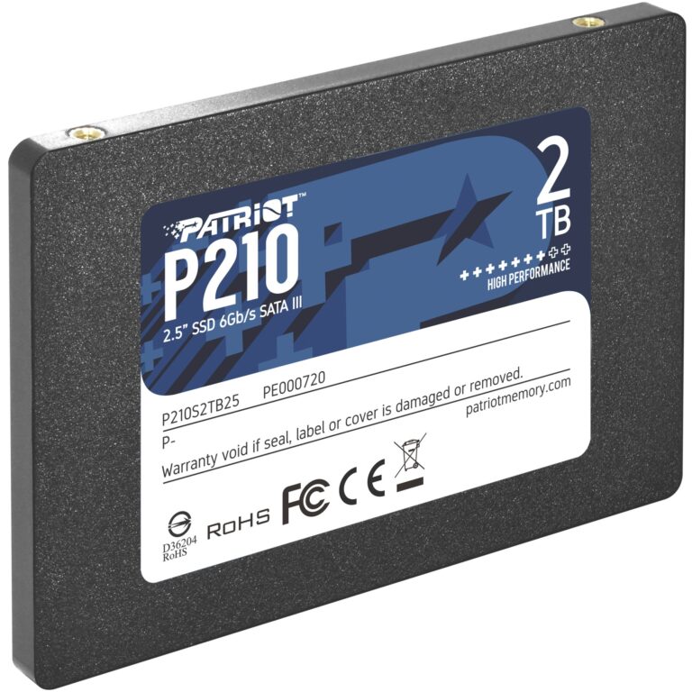 Patriot P210 2 TB, SSD - P210S2TB25 technikbar