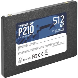 Patriot P210 512 GB, SSD - P210S512G25 technikbar