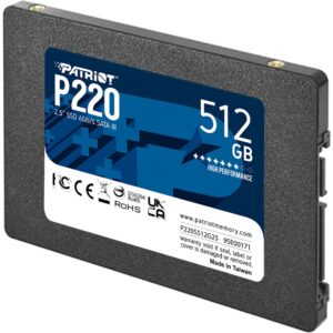 Patriot P220 512 GB, SSD - P220S512G25 technikbar