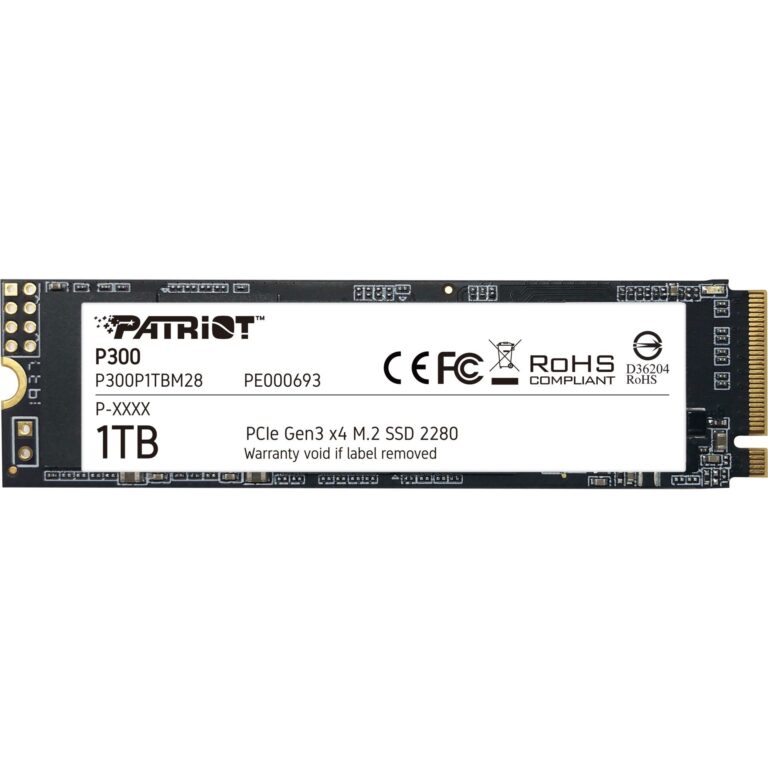 Patriot P300 1 TB, SSD - P300P1TBM28 technikbar