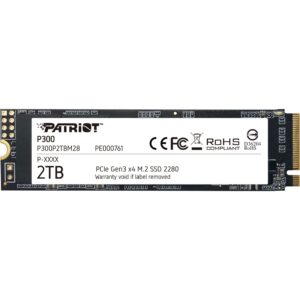 Patriot P300 2 TB, SSD - P300P2TBM28 technikbar