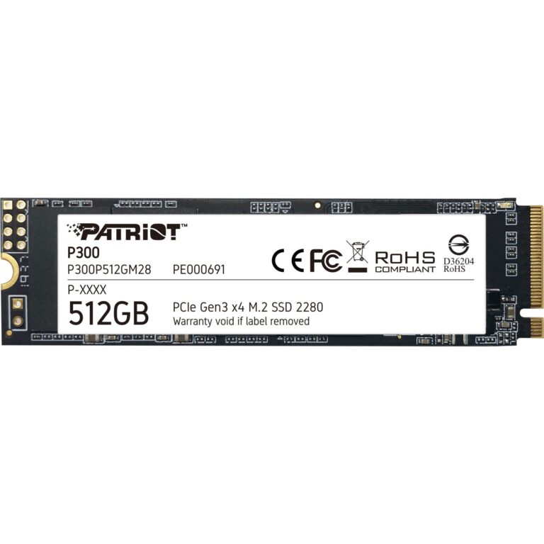 Patriot P300 512 GB, SSD - P300P512GM28 technikbar
