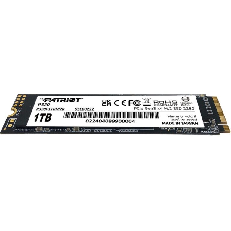 Patriot P320 1 TB, SSD - P320P1TBM28 technikbar