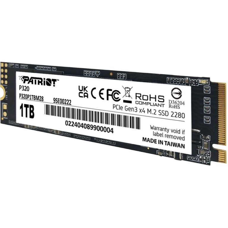 Patriot P320 1 TB, SSD - P320P1TBM28 technikbar