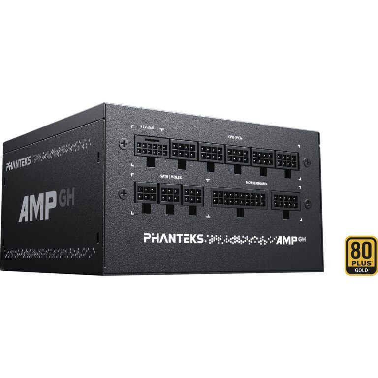 Phanteks AMP GH 750W ATX3.1 Black, PC-Netzteil - PH-P750GH_BK01_EU technikbar