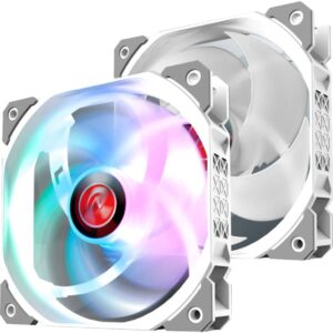 RAIJINTEK AGERAS 12 WHITE ARGB-2, Gehäuselüfter - 0R40B00260 technikbar