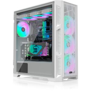 RAIJINTEK PONOS ULTRA WHITE MS4, Tower-Gehäuse - 0R20B00228 technikbar