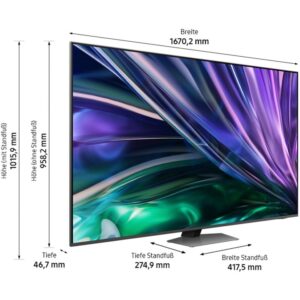 Samsung GQ-75QN85D, QLED-Fernseher - GQ75QN85DBTXZG technikbar