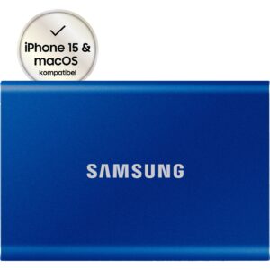 Samsung Portable SSD T7 1TB, Externe SSD - MU-PC1T0H/WW technikbar