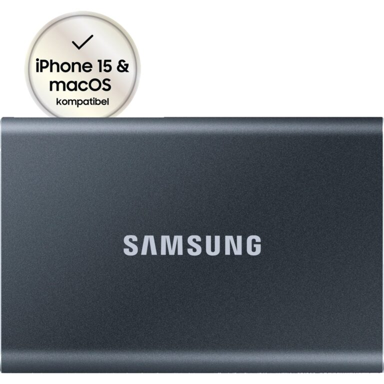Samsung Portable SSD T7 1TB, Externe SSD - MU-PC1T0T/WW technikbar
