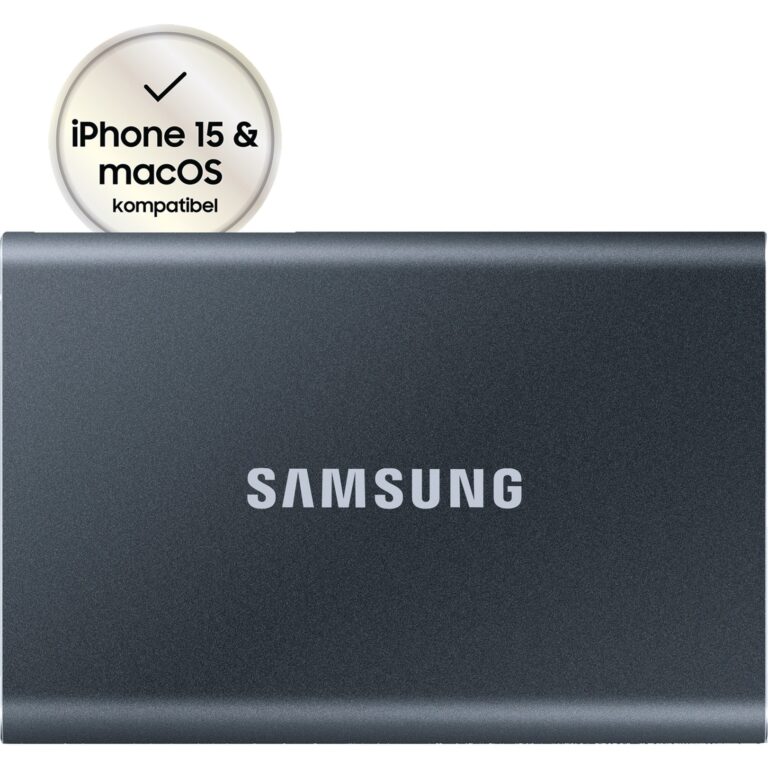 Samsung Portable SSD T7 2TB, Externe SSD - MU-PC2T0T/WW technikbar