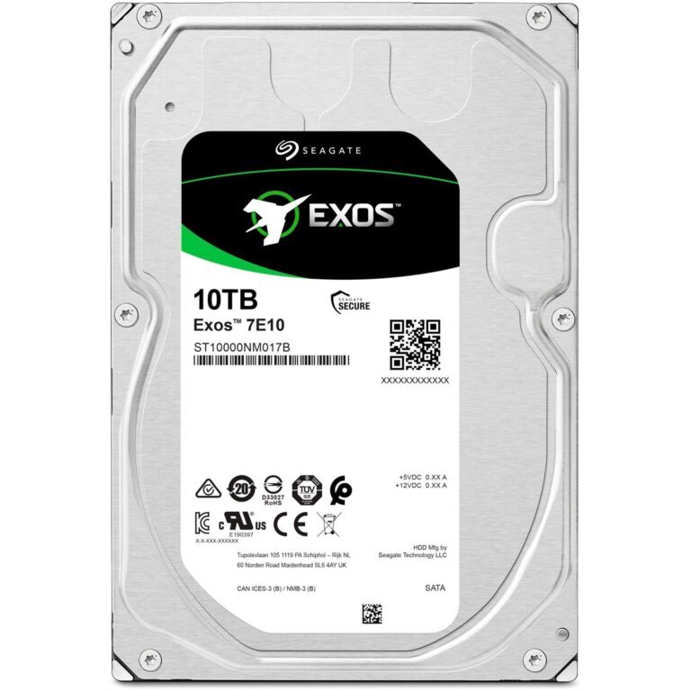 Seagate Exos 7E10 10 TB, Festplatte - ST10000NM017B technikbar
