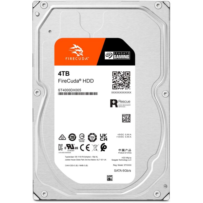 Seagate FireCuda HDD 4 TB, Festplatte - ST4000DXA05 technikbar