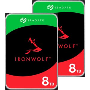 Seagate IronWolf NAS 2 x 8 TB Bundle, Festplatte - 2x ST8000VN002 technikbar