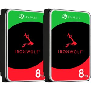 Seagate IronWolf NAS 2 x 8 TB Bundle, Festplatte - 2x ST8000VN004 technikbar