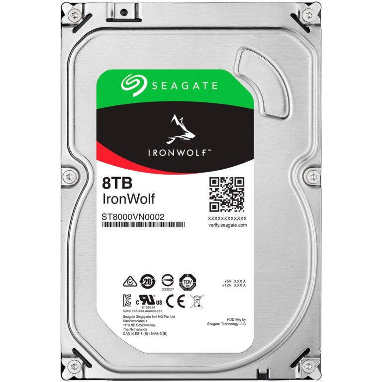 Seagate IronWolf NAS 8 TB CMR, Festplatte - ST8000VN002 technikbar