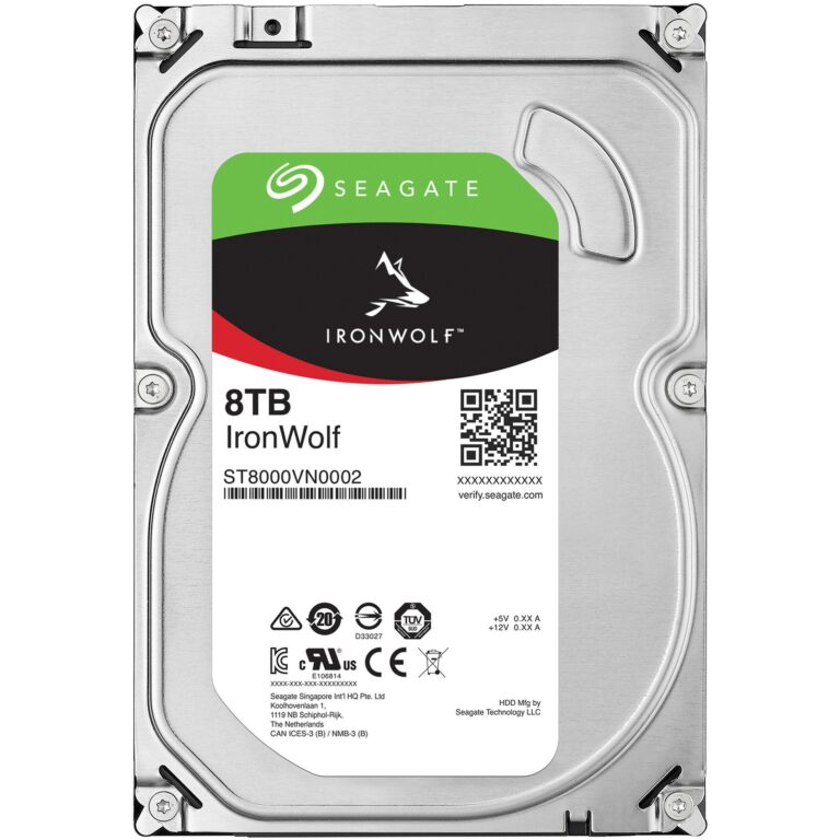 Seagate IronWolf NAS 8 TB CMR, Festplatte - ST8000VN004 technikbar