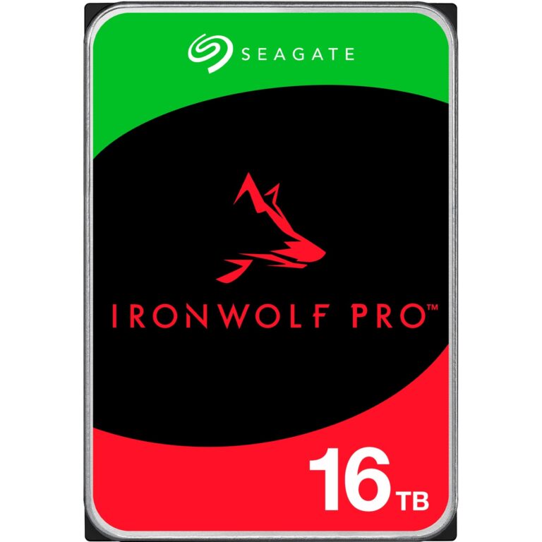 Seagate IronWolf Pro NAS 16 TB CMR, Festplatte - ST16000NT001 technikbar